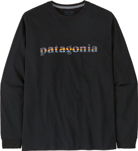 Patagonia 73 Text Logo Responsibili-Tee Long-Sleeve T-Shirt - Men's