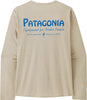 Patagonia Long-Sleeved Capilene® Cool Daily Graphic Shirt-Waters - Men's - Water People Banner - Pumice X-Dye