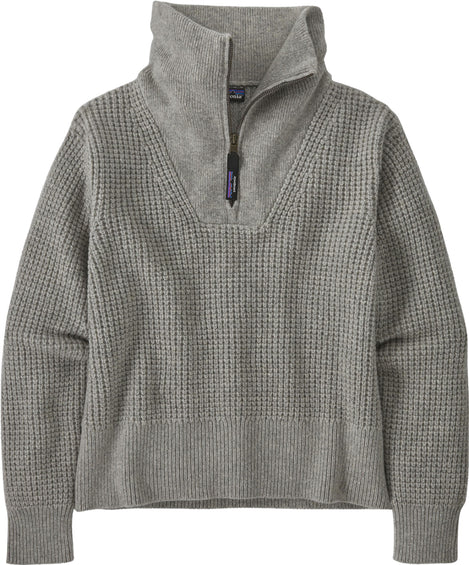 Patagonia Recycled Wool-Blend 1/4 Zip Sweater - Women's