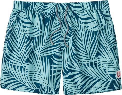 Public Beach Leafy Oasis Swim Shorts with Mesh Brief 6.5