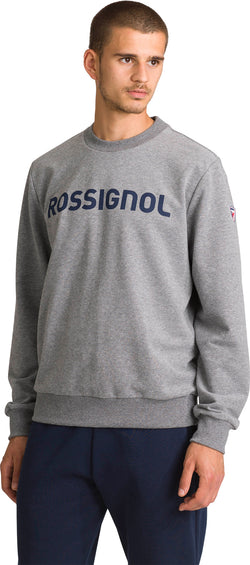 Rossignol Logo Cotton Round Neck Sweatshirt - Men's