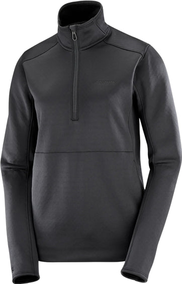 Salomon Essential Outline Warm Half Zip Midlayer Fleece - Women's