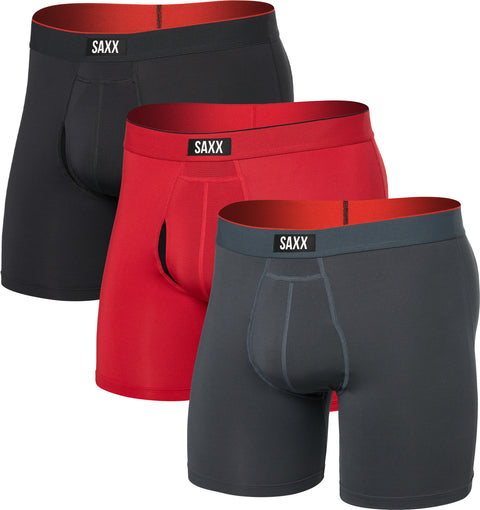 SAXX Multi-Sport Mesh Performance 3 Pack Boxer Brief with Fly 8