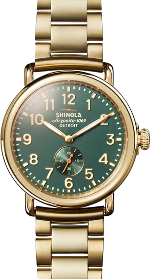 Shinola The Runwell Gold Bracelet Watch 41mm - Unisex