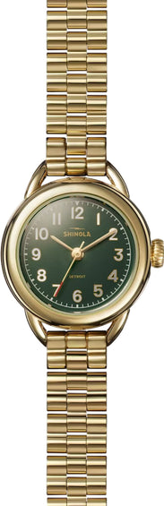 Shinola The Shinola Runabout Gold Bracelet Watch 25mm - Women's