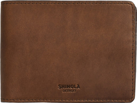 Shinola Slim Bifold Wallet - Men's