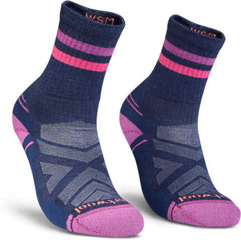 Smartwool Hike Light Cushion Tube Stripe Crew Socks - Women's