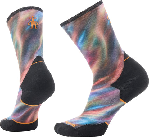 Smartwool Trail Run Water Shimmer Print Crew Socks - Women's