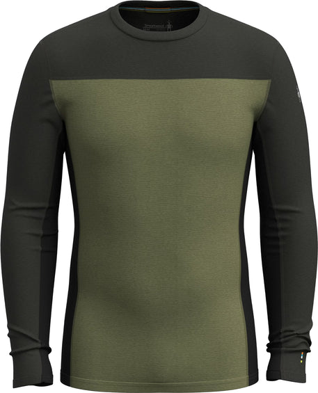 Smartwool Classic Thermal Merino Colorblock Crew Neck Boxed Base Layer Top - Men’s