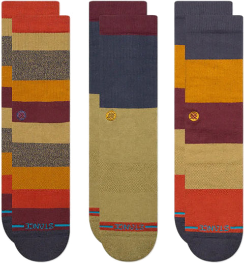 Stance Cabin Fever 3 Pack Crew Socks - Unisex