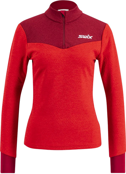 Swix Dynamic Half Zip Midlayer Top - Women's