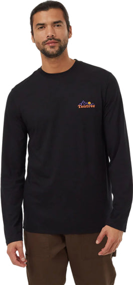 tentree Mountain Wordmark Long Sleeve T-Shirt - Men's 