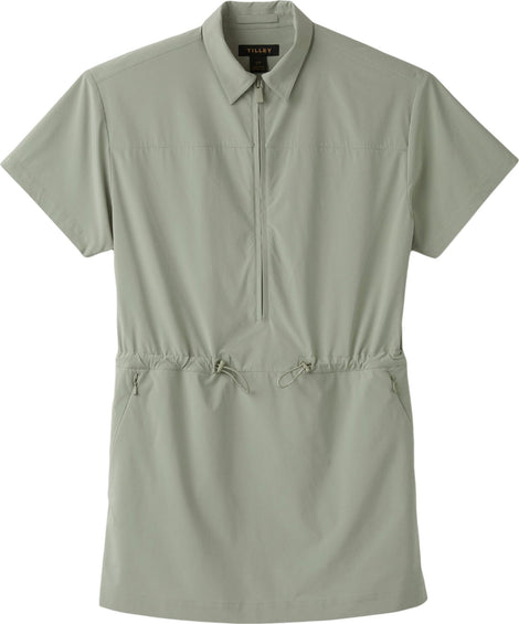 Tilley Trek Short Sleeve Zip Dress - Women's