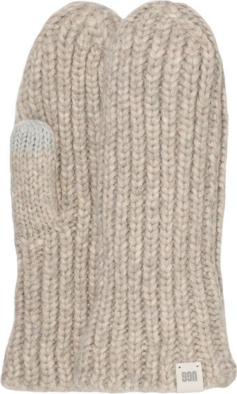 UGG Chunky Rib Mittens - Women's