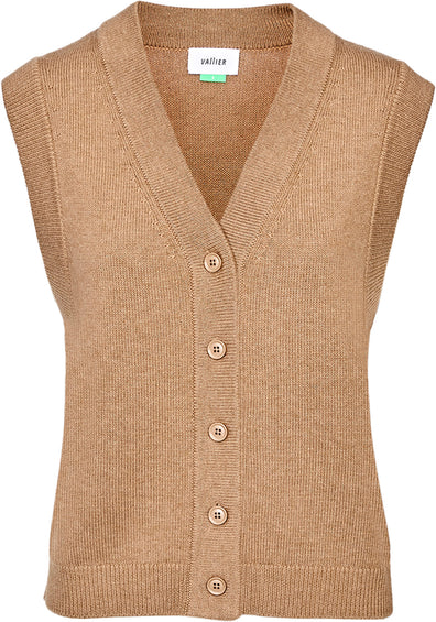 Vallier Soho Midweight Merino Blend Sweater Knit Vest - Women's