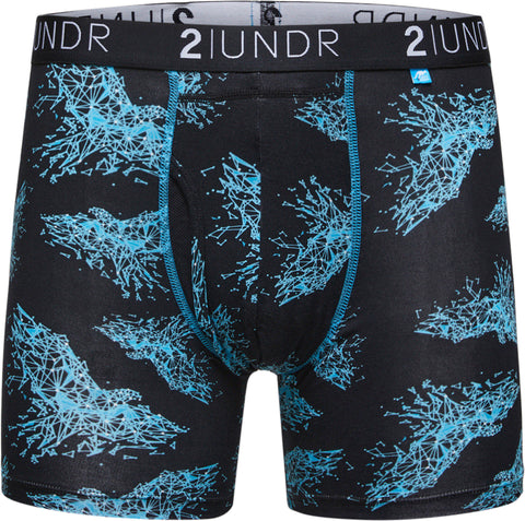 2UNDR Swing Shift Boxer Brief - Stripes - Men's