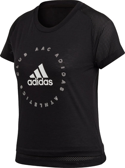 Adidas Slim Graphic Tee - Women's