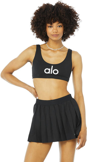 Alo Yoga Ambient Logo Bra - Women’s