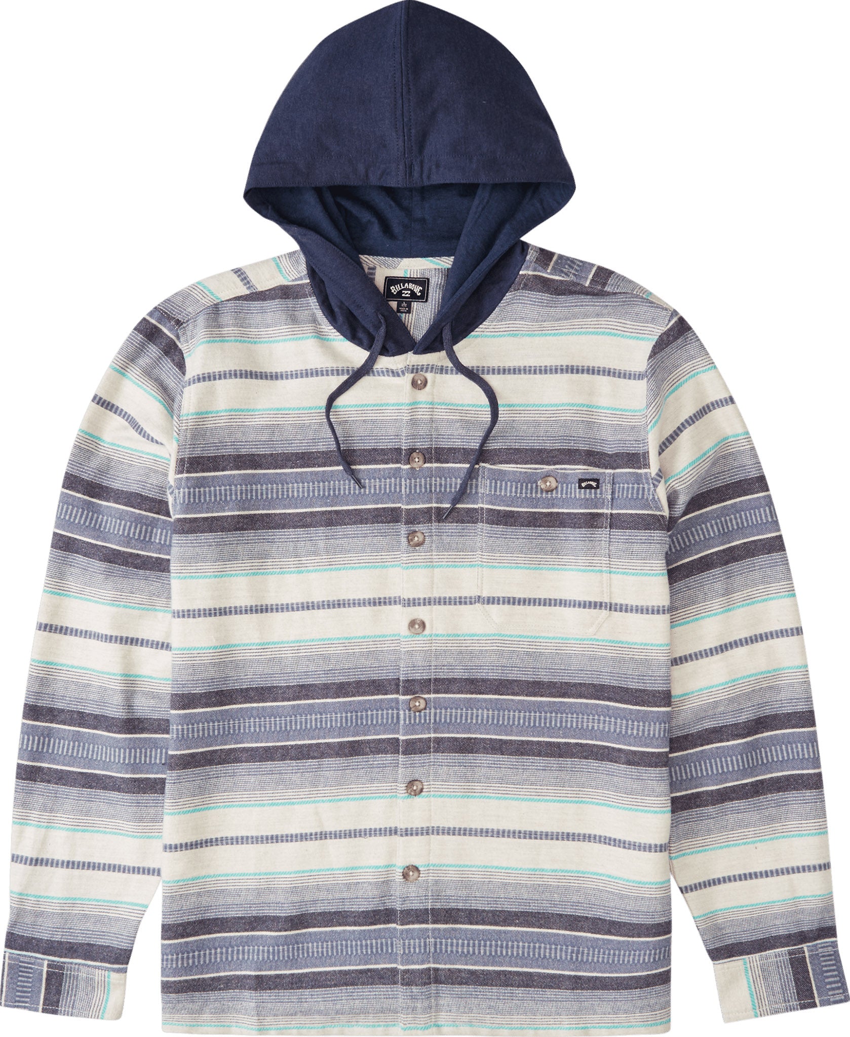 Billabong Baja Hooded Flannel Shirt Men s