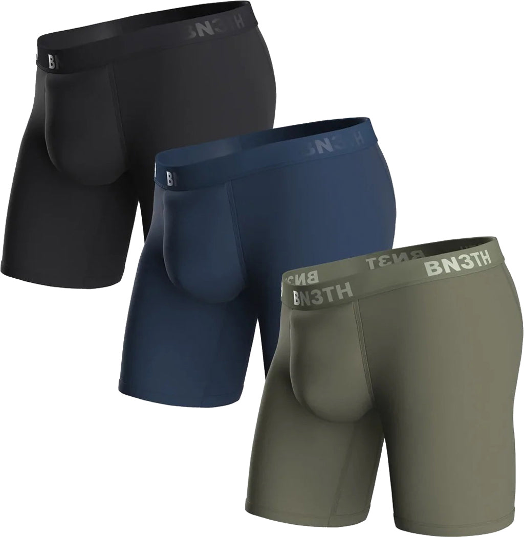 CLASSIC BOXER BRIEF: NAVY 3 PACK