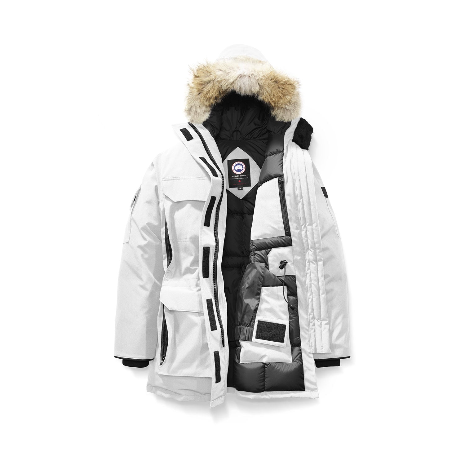 Canada goose expedition 2025 parka fusion fit white