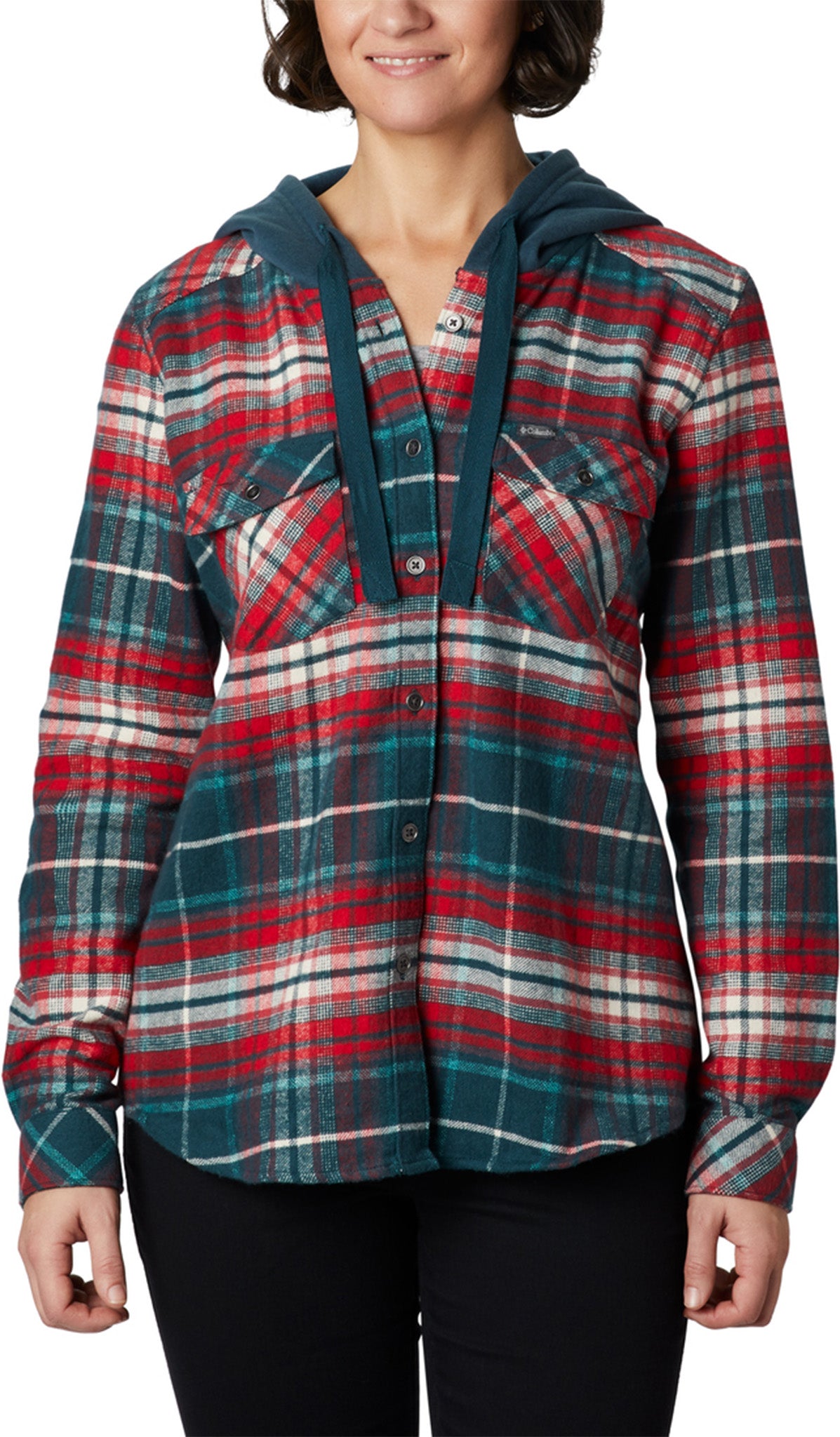 Columbia flannel jacket women's best sale