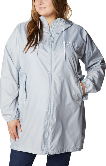 Columbia plus size windbreaker best sale