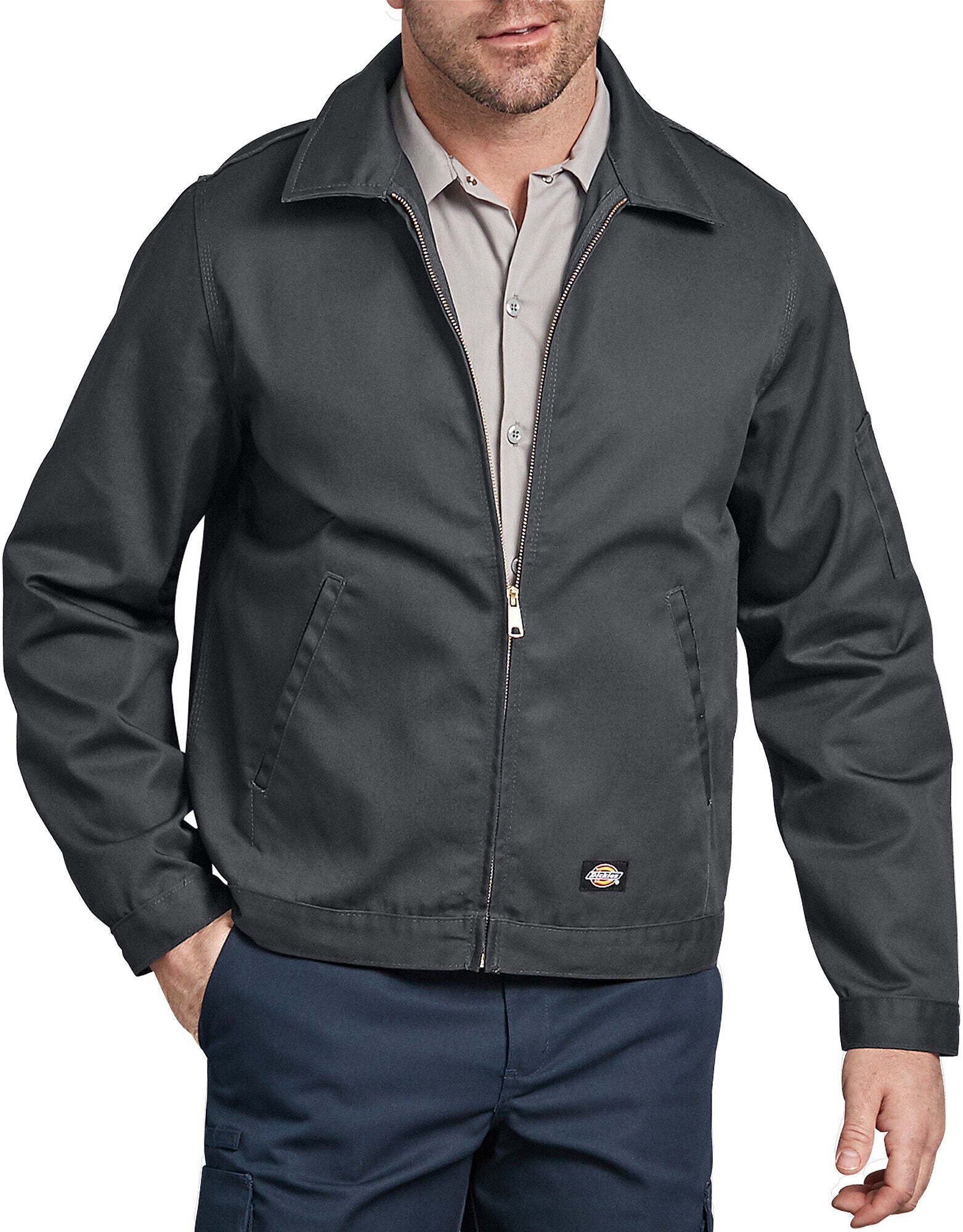 dickies hip length twill jacket