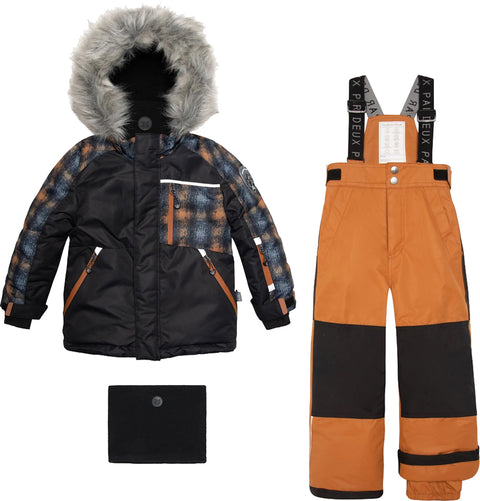 Deux par Deux Two Piece Snowsuit - Little Boy