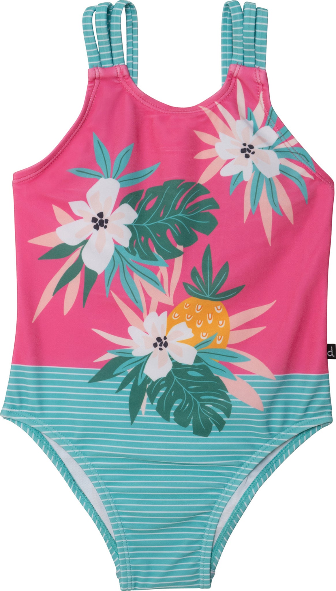 2 Piece Plum Tropical Swim Suit – Lil Bloomers Childrens Boutique