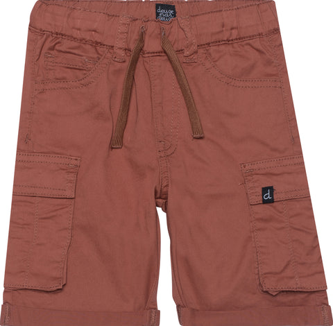 Deux par Deux Twill Cargo Shorts - Baby Boys