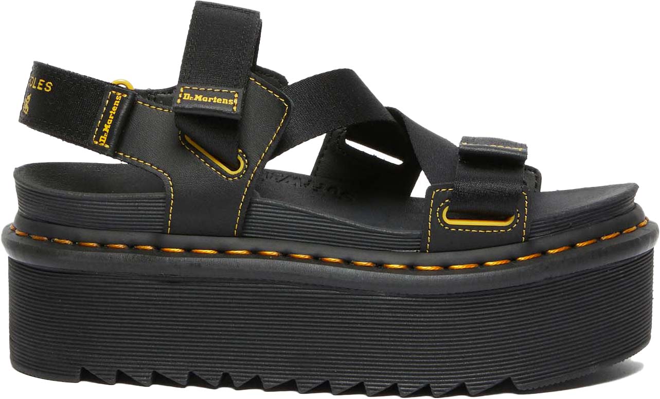 Dr. Martens Kimber Webbing + Hydro Leather Sandals - Women's