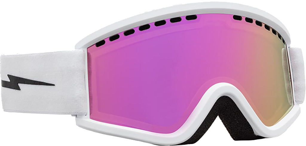 Electric EGV.K Snow Goggles - Matte White - Pink Chrome Lens - Youth