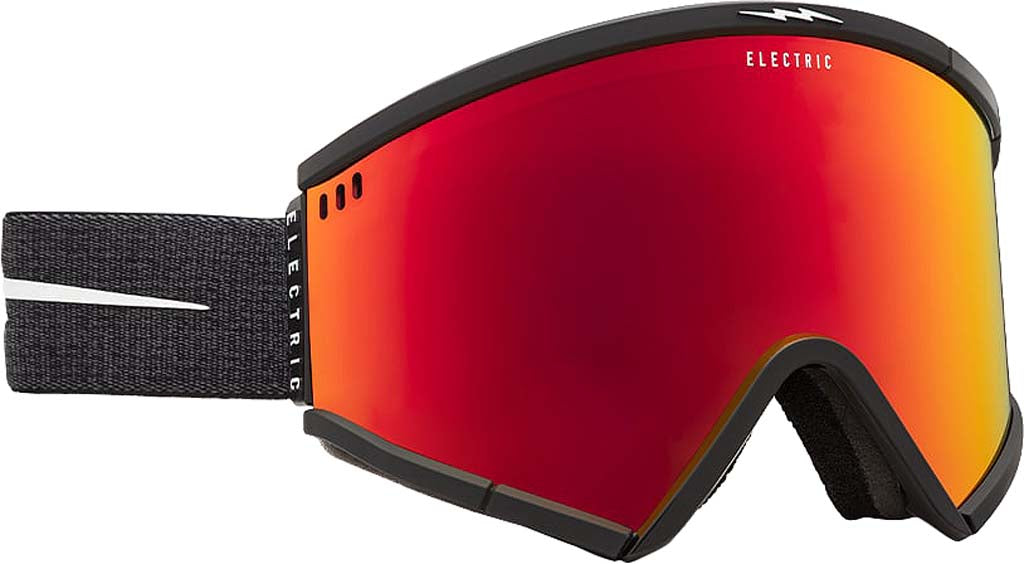 Electric Roteck Goggles - Static Black - Auburn Red Lens - Unisex