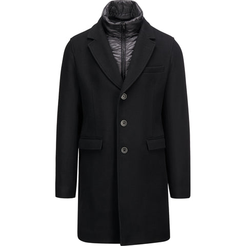 Herno Diagonal Wool Coat - Men's