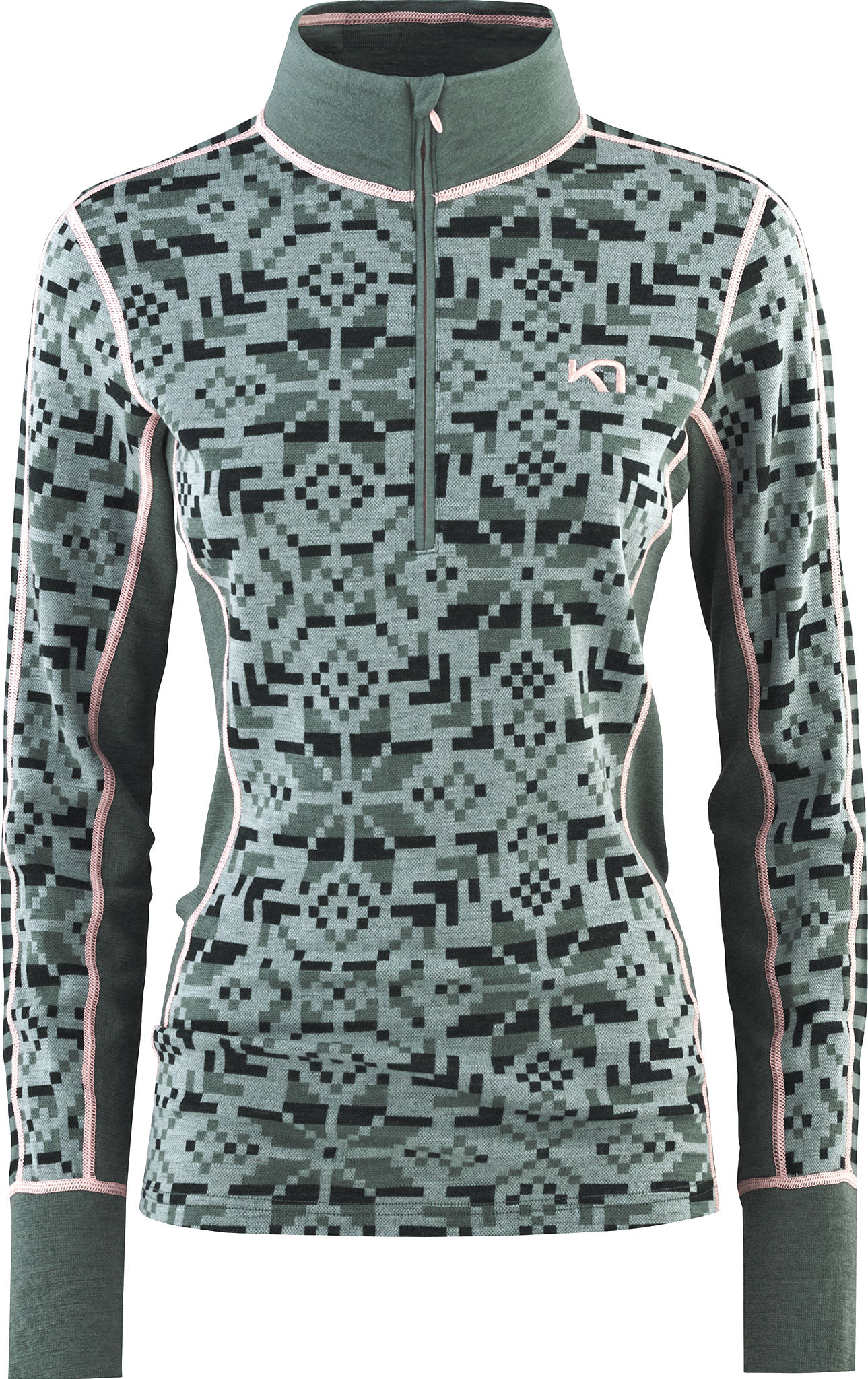 Kari Traa Else Wool Half Zip Baselayer Women S Altitude Sports