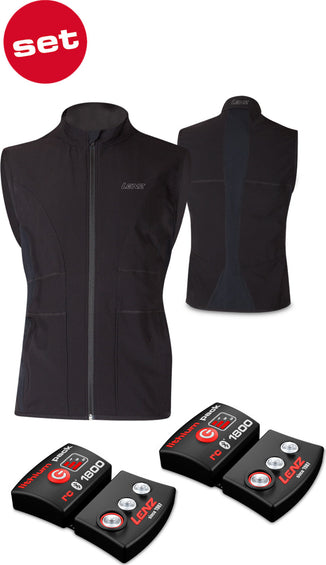 Lenz Heat Vest 1.0 with Lithium Pack rcB 1800 - Men's