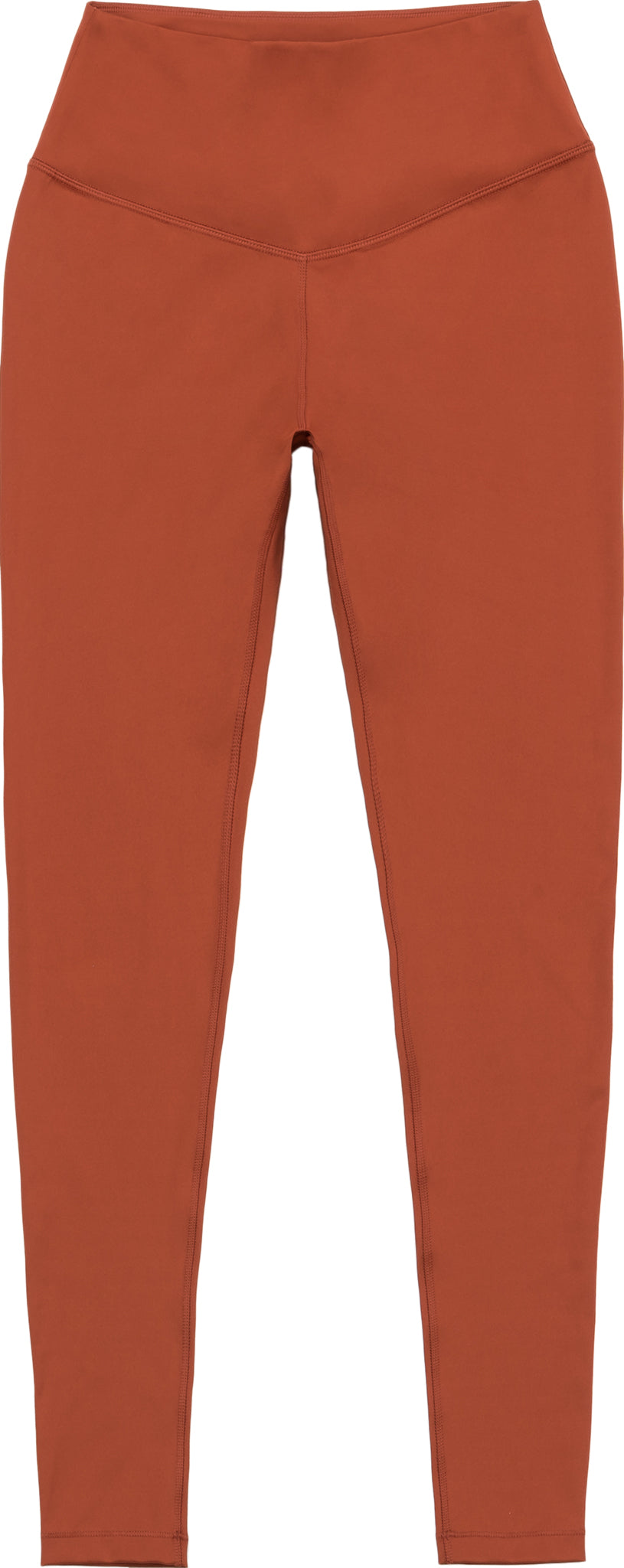 Basic compressive 65cm ankle-length leggings with pockets