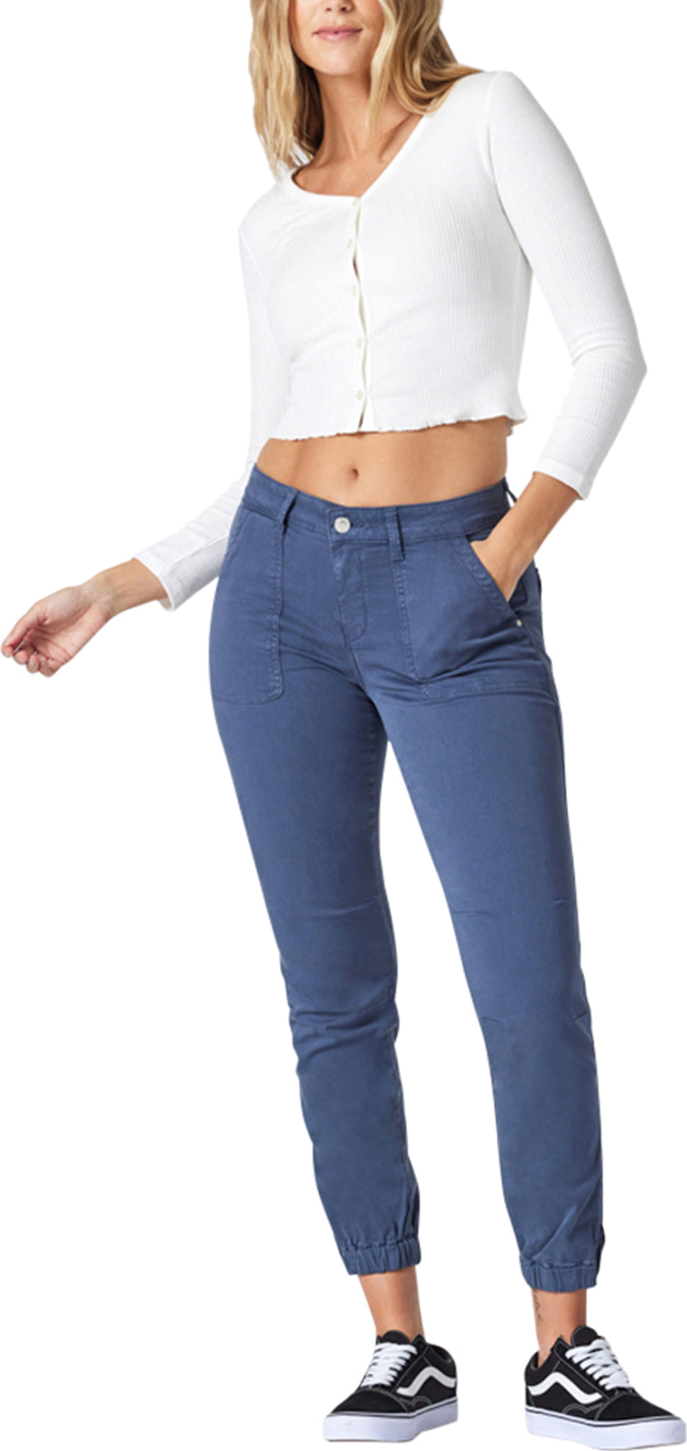 Mavi Ivy Mid Rise Slim Fit Cargo Pant - Women's