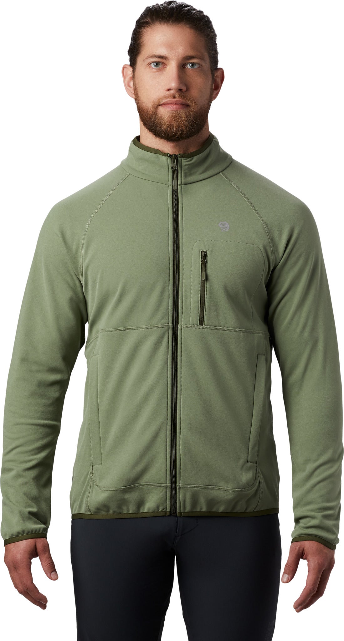 Men's north peak online fleece full zip jacket