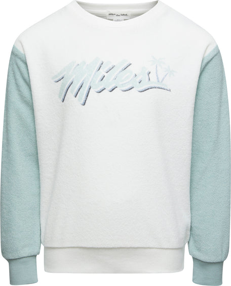 Miles The Label Terry Cloth Sweatshirt - Boys