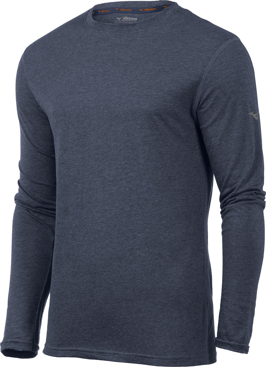 Mizuno men's inspire on sale long sleeve tee