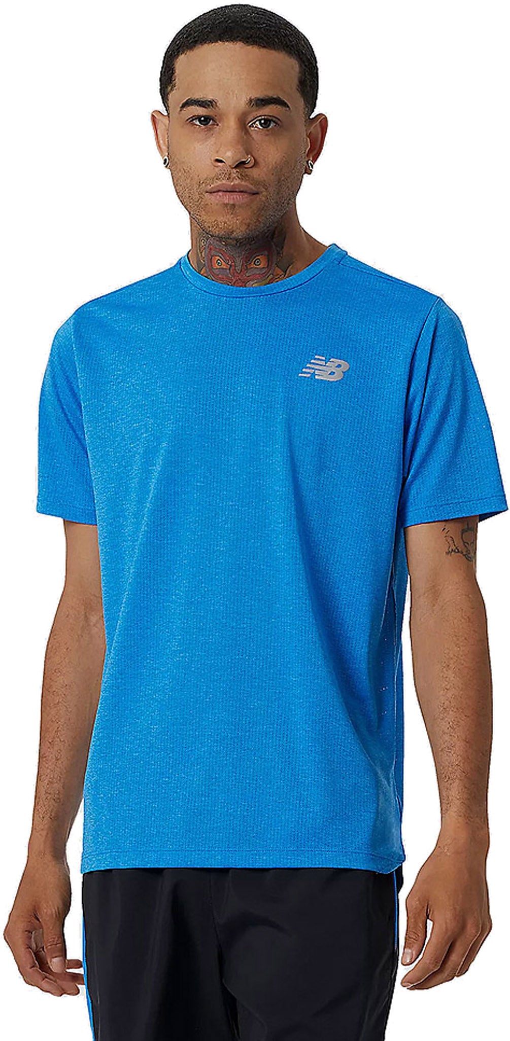New Balance Graphic Impact Run Short Sleeve T-Shirt