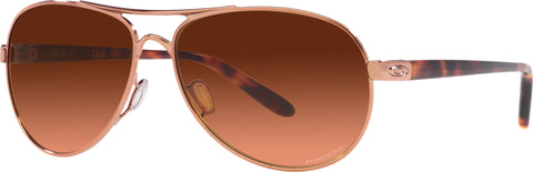 Oakley Feedback Sunglasses - Rose Gold - Prizm Brown Gardient Lens - Women's