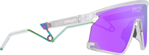 Oakley BXTR Metal Sunglasses - Matte Clear - Prizm Violet Iridium Lens - Unisex