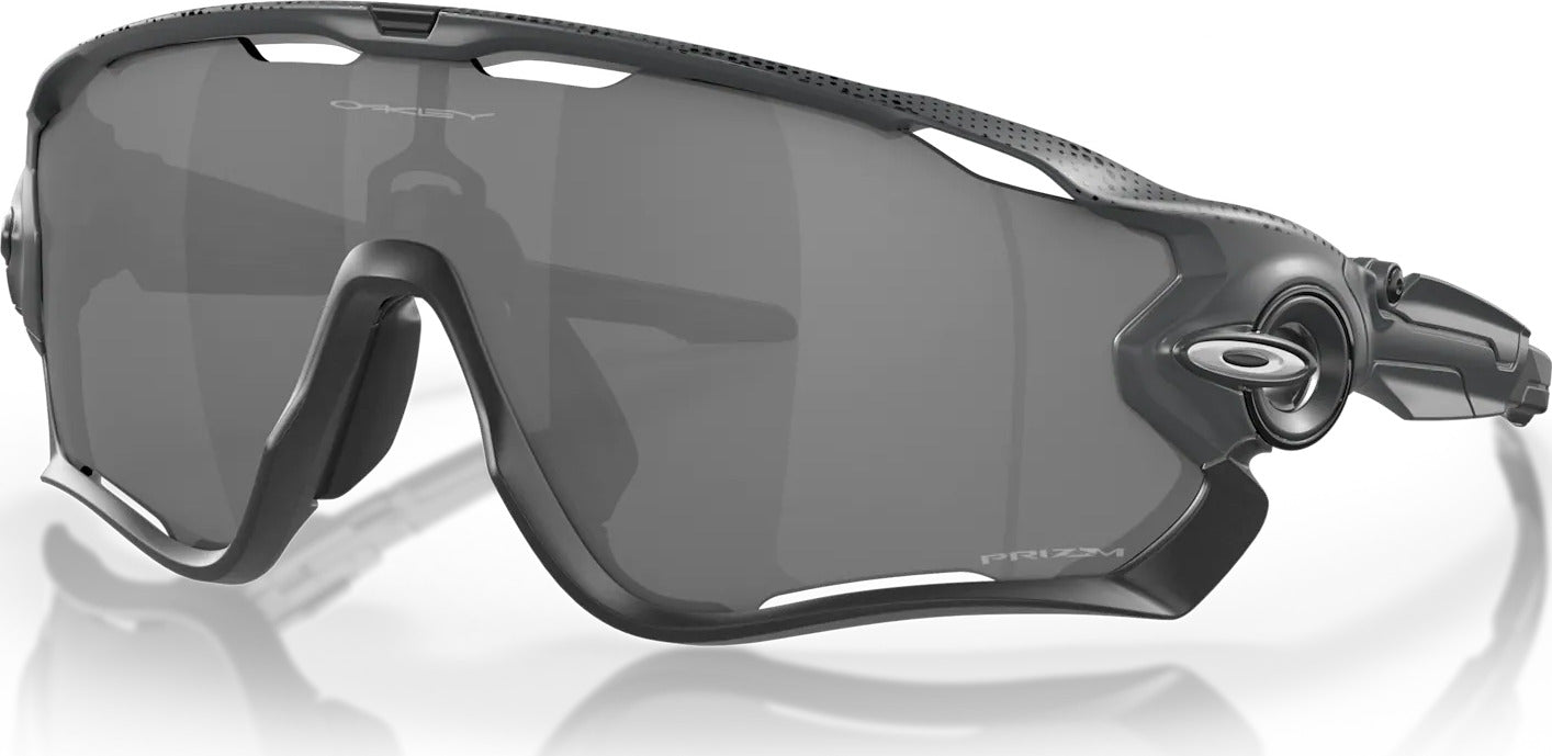 Oakley Jawbreaker Sunglasses - Hi Res Matte Carbon - Prizm Black Lens