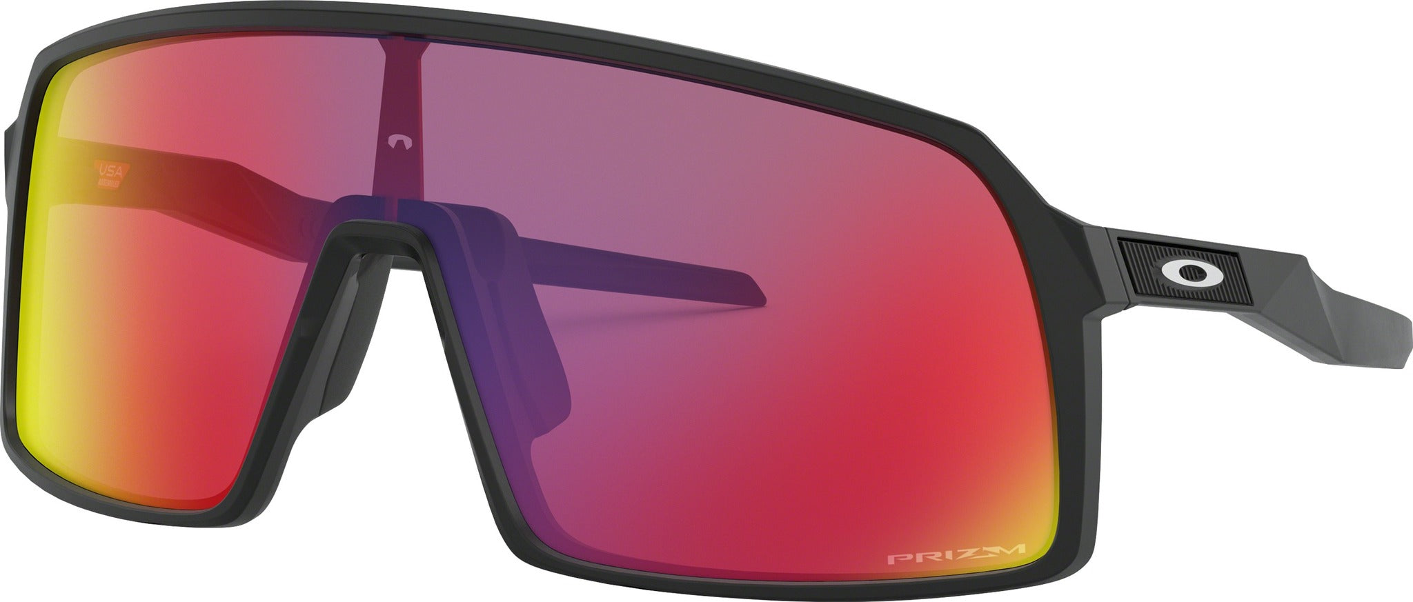 Oakley Sutro Sunglasses - Matte Black - Prizm Road Lens - Men's