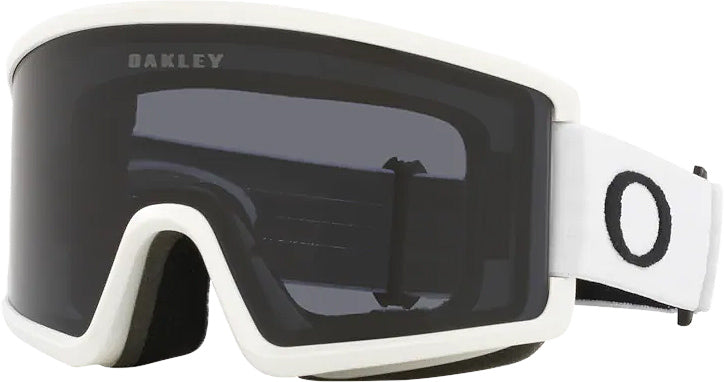 Oakley Target Line L Googles - Matte White - Dark Grey Lens