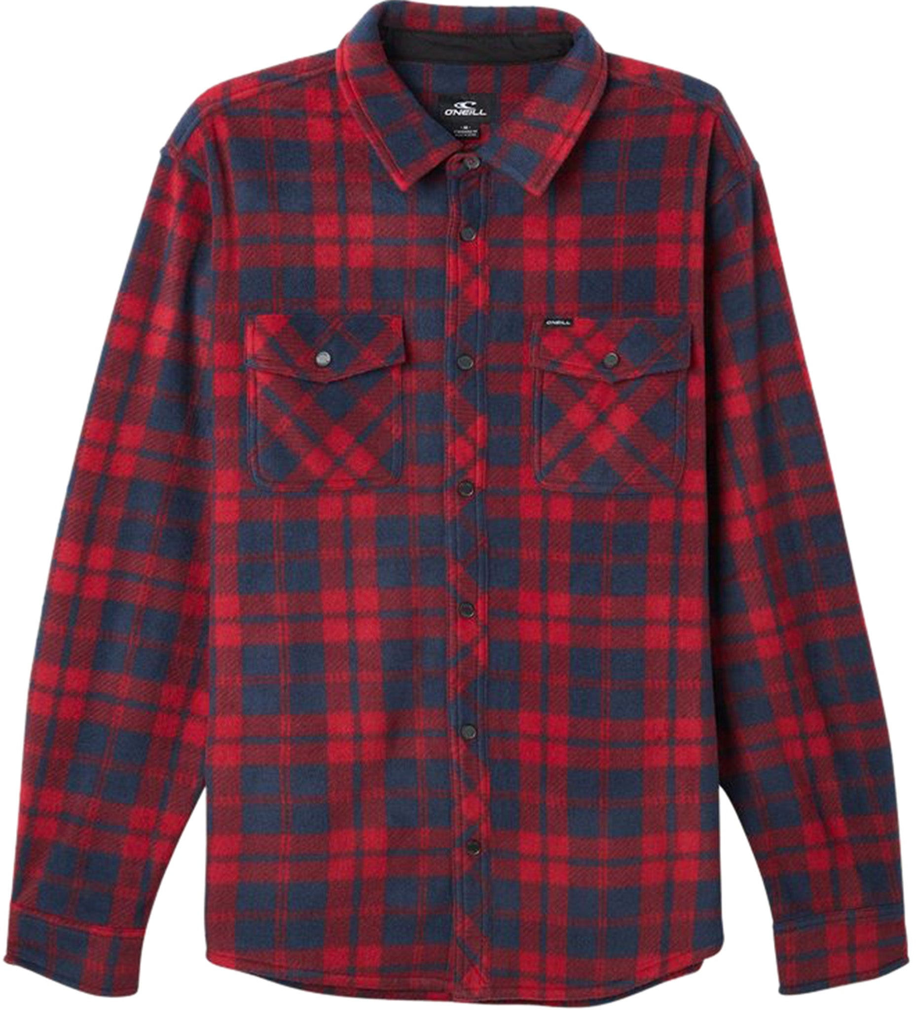 GLACIER PLAID SUPERFLEECE FLANNEL SHIRT