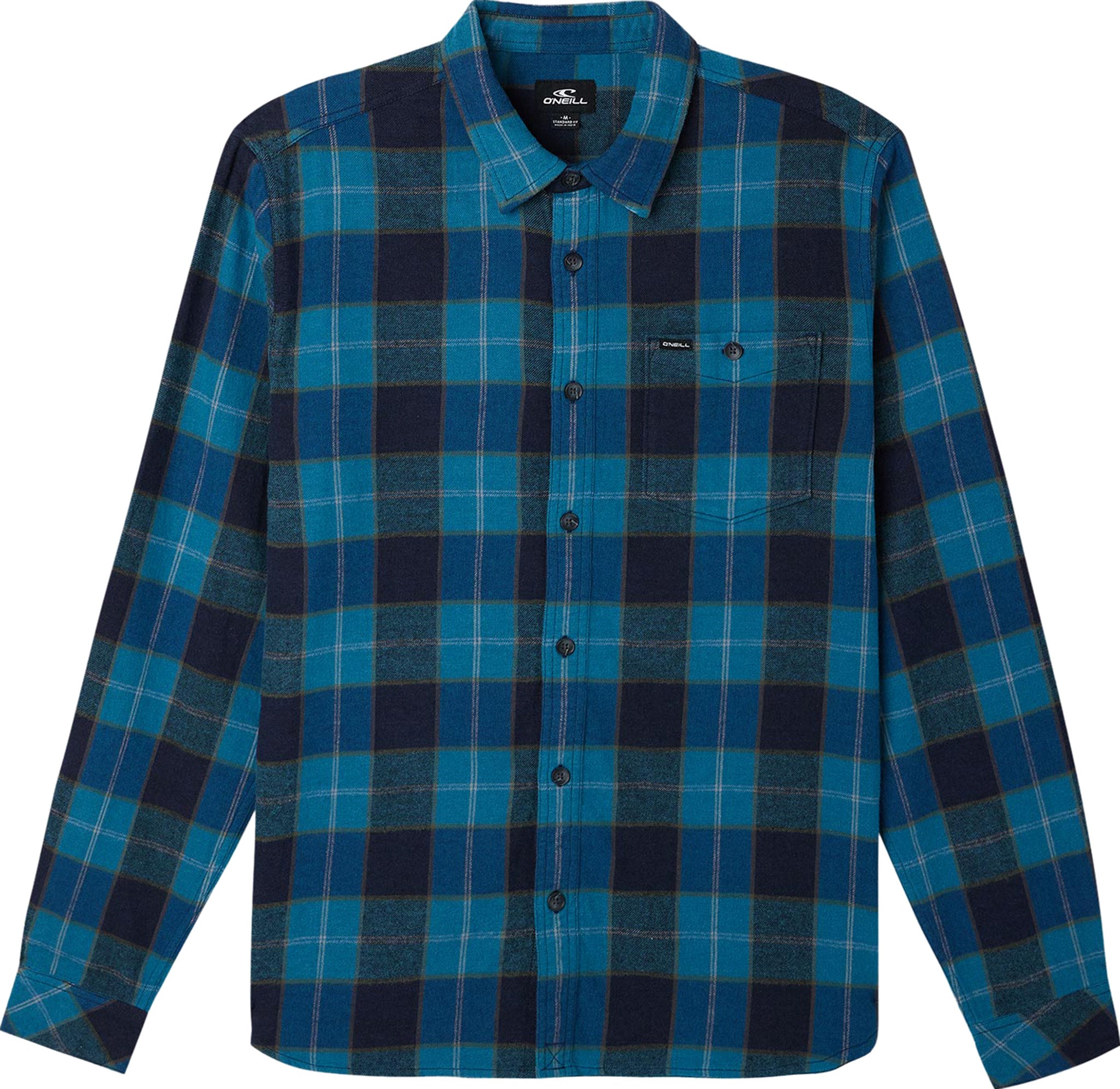 O'Neill Redmond Plaid Stretch Flannel Shirt - Men's